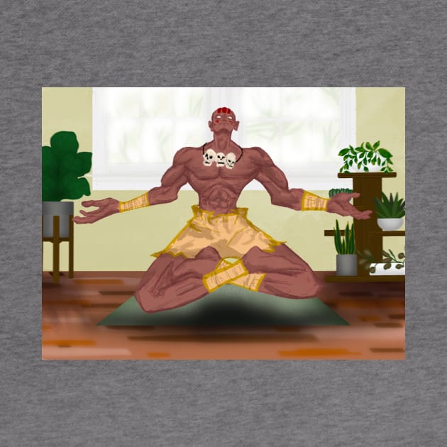 Yoga with Dhalsim by Roommates